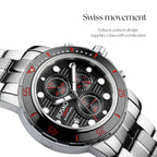 AbyssChrono 300M Titanium Dive Chronograph - Seiko VK63 43mm