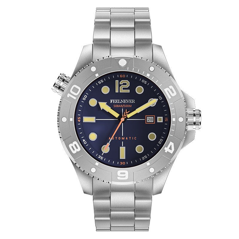 AbyssHeritage 500M Heavy Duty Mechanical Dive Watch Sapphire Crystal & 316L Steel