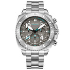 AbyssStorm 100M Dive Chronograph Watch Japanese Quartz Sapphire Crystal 46mm
