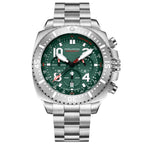 AbyssStorm 100M Dive Chronograph Watch Japanese Quartz Sapphire Crystal 46mm
