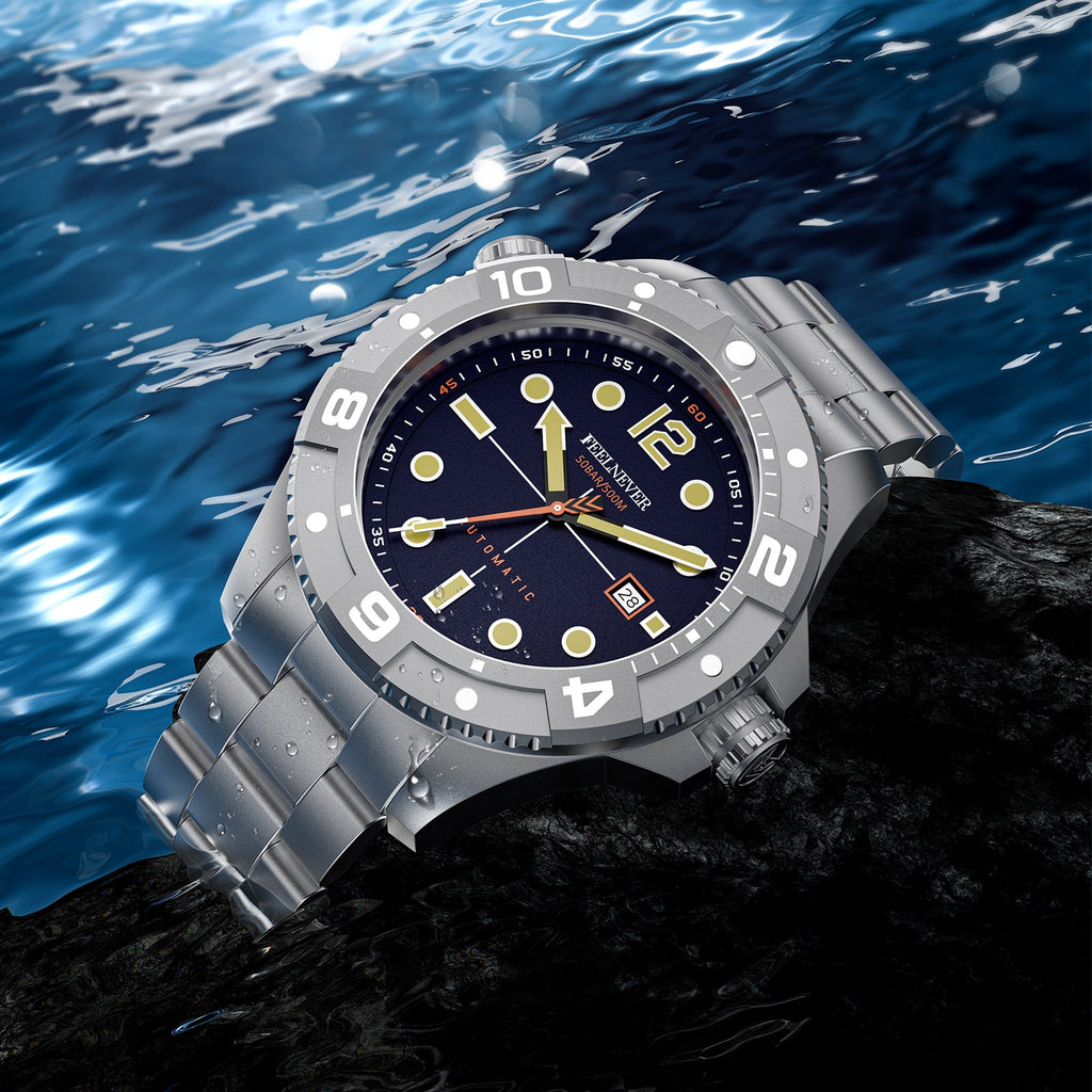 AbyssHeritage 500M Heavy Duty Mechanical Dive Watch Sapphire Crystal & 316L Steel