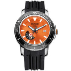 TitanPro 300M orange dial titanium dive watch