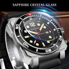 AbyssRift 100M Automatic Dive Watch 49mm Miyota 8215 Sapphire Crystal