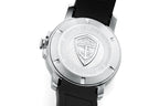 Gallery — caseback	TitanPro 300M titanium caseback with engraved shield