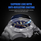 AbyssHeritage 500M Heavy Duty Mechanical Dive Watch Sapphire Crystal & 316L Steel