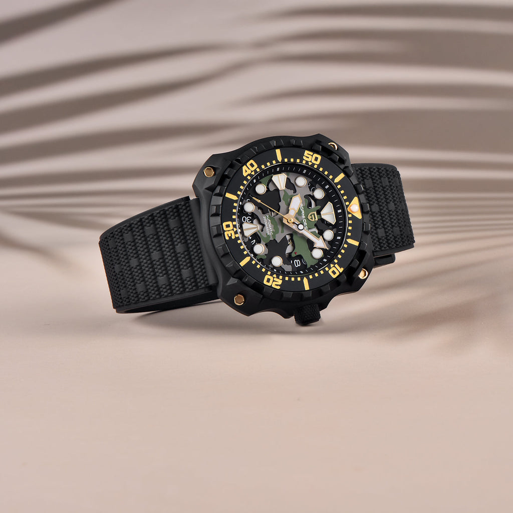 VantaDive 200M Skeleton Automatic Dive Watch NH35 Movement Sapphire Crystal