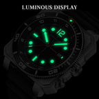 AbyssRift 100M Automatic Dive Watch 49mm Miyota 8215 Sapphire Crystal